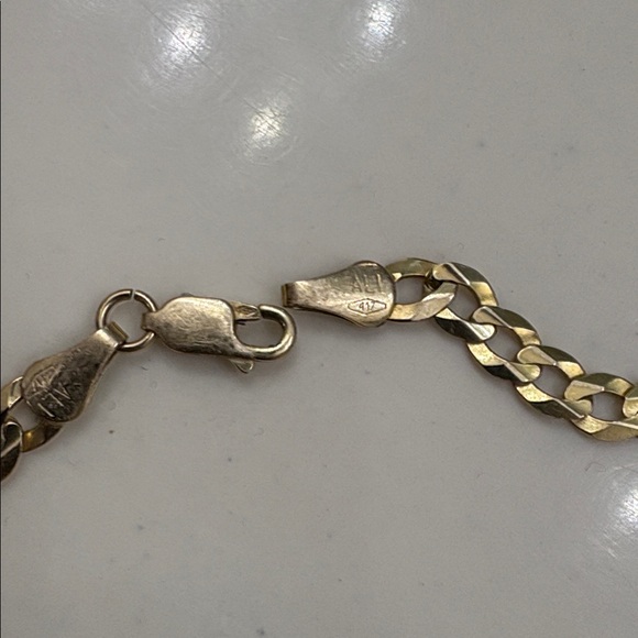 Gold Chain Bracelet MADE IN ITALY - Picture 8 of 8